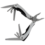 Spring-loaded Multitool 9Pc