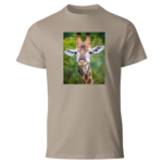 Giraffe head sq - T shirt