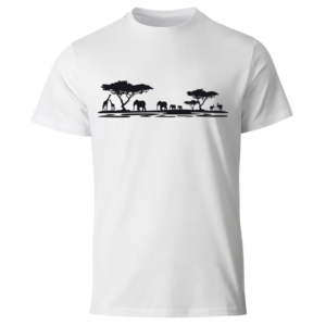 Landscape black - T shirt