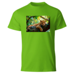 Leopard In Tree - T shirt