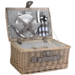 2 Person Mapumpi Wicker Picnic Basket