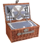 4 Person Mapumpi Wicker Picnic Basket