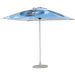 Mapumpi Legend Sublimated Parasol Single Pole 2.2m x 2.2m Umbrella